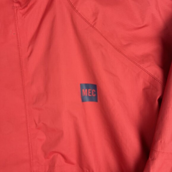 Mountain Equipment Co Op MEC Rain/Wind Shell Jacket Ultralight Hike Red Men M - Picture 7 of 16
